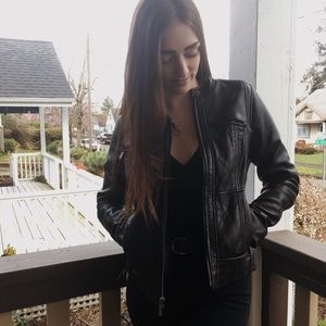 Michael Kors Leather Jacket